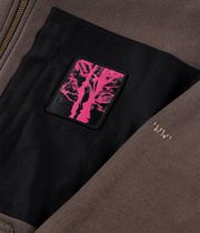 Vans Skate Blurry Tree Zip-Hoodie (coal brown)