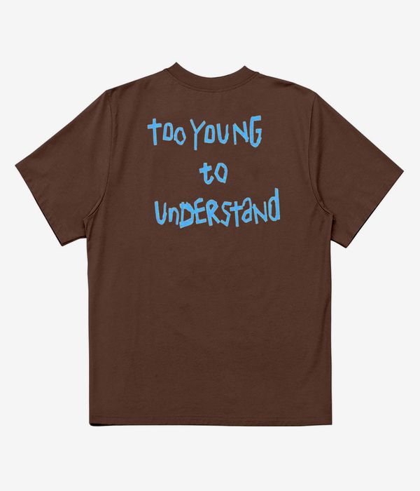 Wasted Paris Too Young T-Shirty (slate brown)