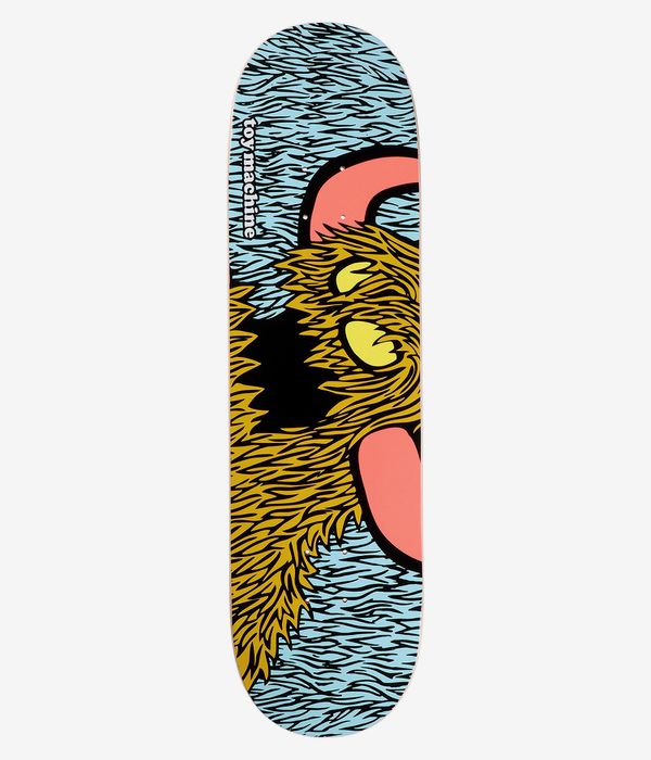 Toy Machine Vice Furry Monster Mustard 8.38" Tavola da skateboard (multi)