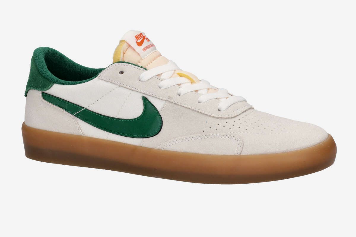 Nike SB Heritage Vulc Schuh (sail gorge green)