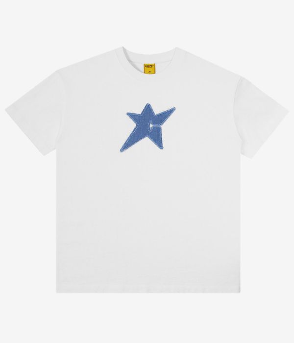Carpet Company C-Star T-Shirt (white blue white)