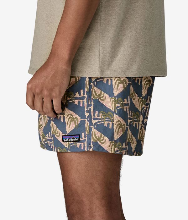 Patagonia Baggies 5" Shorts (jaguar geo dolomite blue)