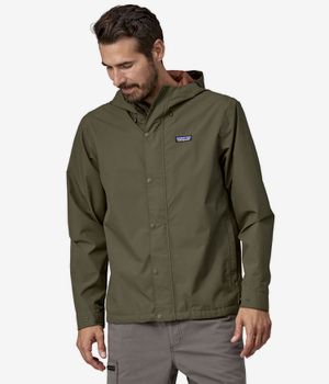 Patagonia Jackson Glacier Rain Jacket (basin green)