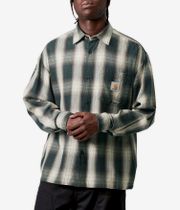 Carhartt WIP Harlin Plain Weave Shirt (kale green)