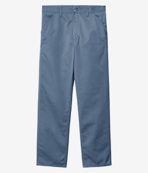 Carhartt WIP Simple Pant Denison Pantalones (storm blue rinsed)