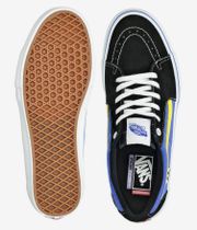 Vans Skate Sk8-Low Schuh (black dazzling blue)