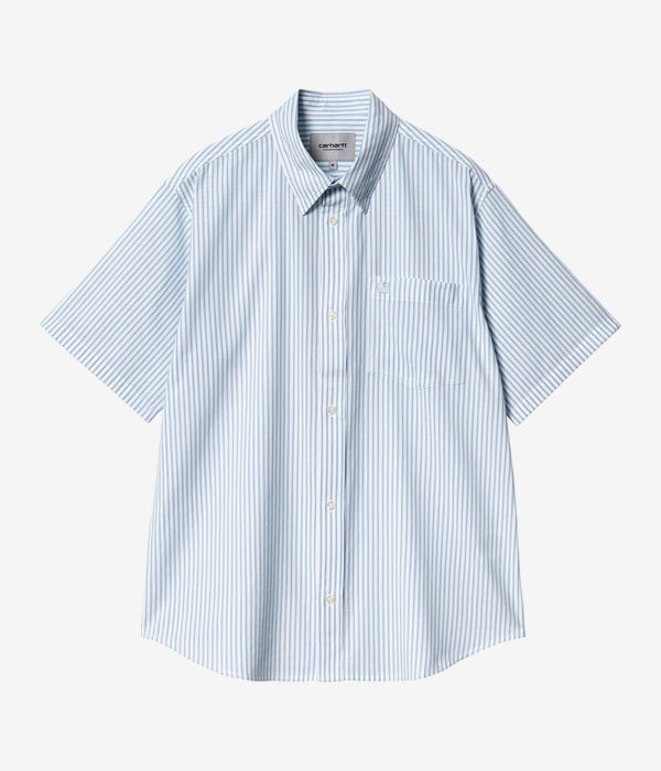 Carhartt WIP Phelps Poplin Chemise (stripe bluebird)