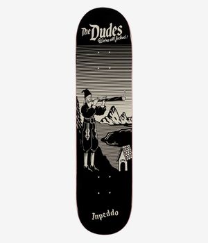 Inpeddo x The Dudes Fucked 8.25" Tabla de skate (black)