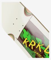 Krooked Kamo Wheel Wells 8.5" Skateboard Deck (white)
