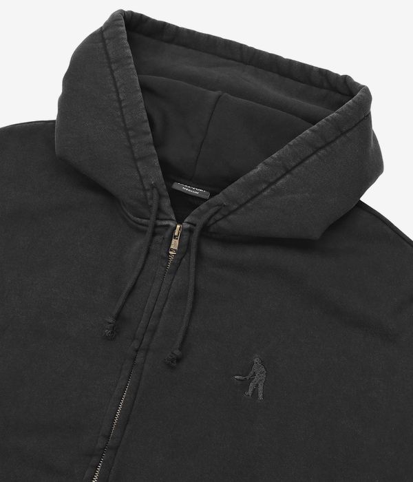 Passport Solid Workers Zip-Sweatshirt avec capuchon (black)