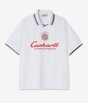 Carhartt WIP Terrace Football Jersey T-Shirt (white)