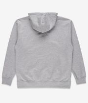 skatedeluxe World Patch Zip-Sweatshirt avec capuchon (heather grey)