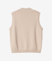 Carhartt WIP Madison Vest Sweatshirt (fleur de sel black)