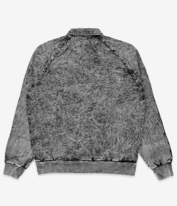 Blue Flowers Leary Acid Wash Jacket (acid wash)