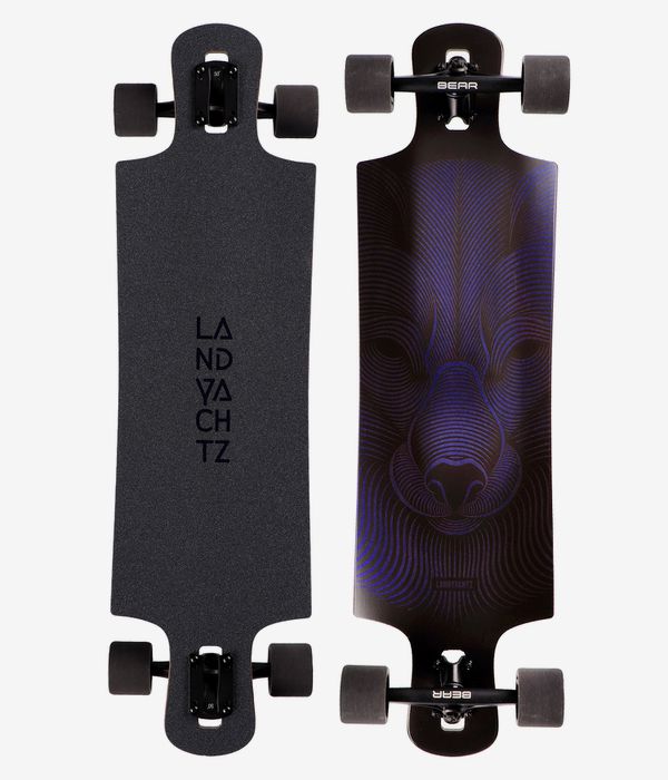 Landyachtz Drop Hammer 36.5" (92,7cm) Longboard-completo (night fox)
