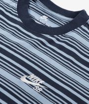 Nike SB Striped Camiseta (denim turq)