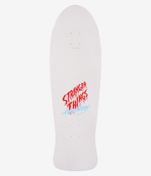 Santa Cruz x Stranger Things Meek Slasher Eddie Reveal 10.1" Planche de skateboard (white)