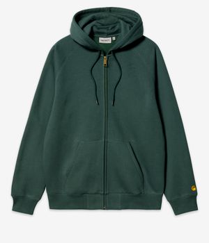 Carhartt WIP Chase Zip-Hoodie (discovery green gold)