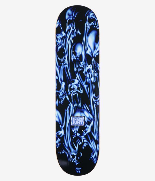 Shake Junt Incantation 8.125" Skateboard Deck (black blue)