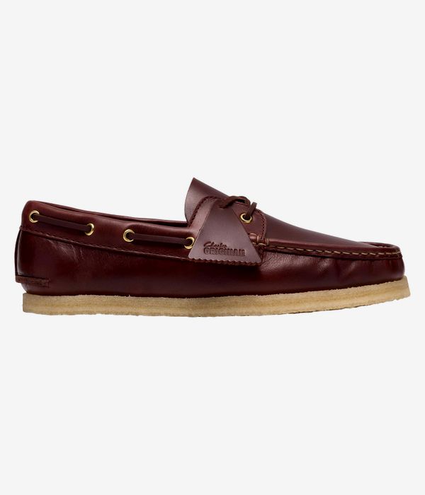 Clarks Originals Godney Boat Shoes (british tan lea)