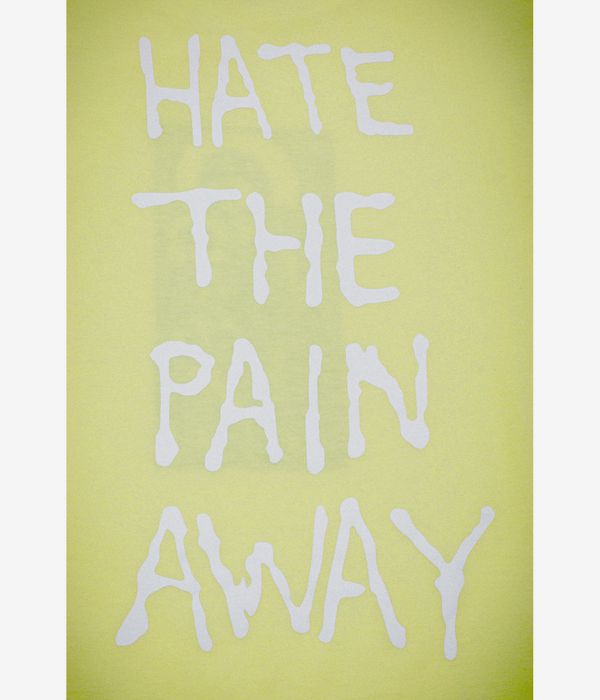 Fucking Awesome Hate The Pain Away T-Shirt (yellow)