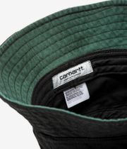 Carhartt WIP Heston Bucket Hoed (black discovery green)