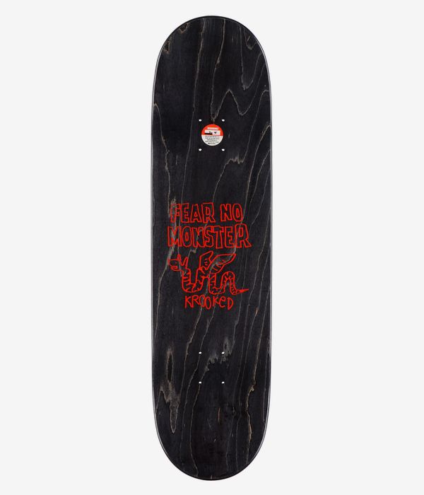 Krooked Wilson Positively Pro 8.5" Deska do deskorolki (black)