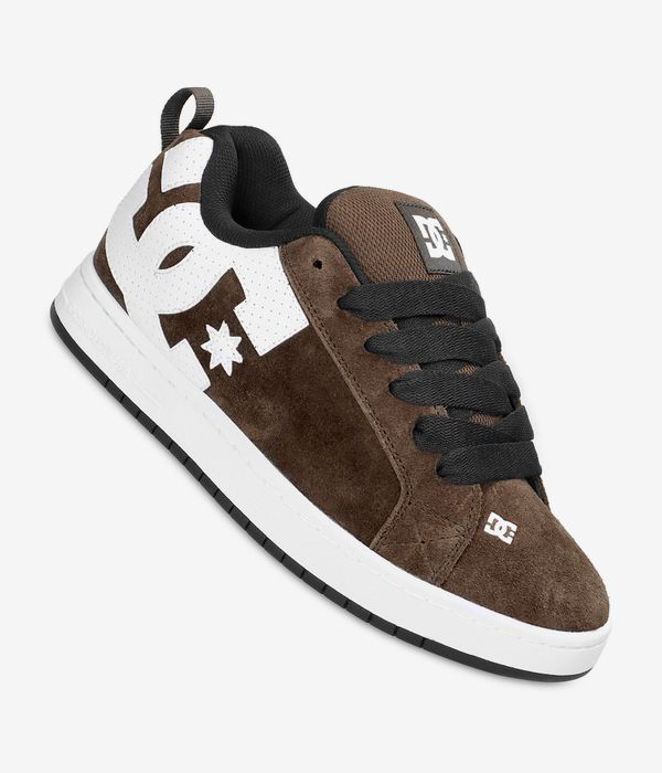 DC Court Graffik SE Shoes (brown white)