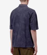 Carhartt WIP Painter Polo-Shirt (dark navy destroy wash splatter)