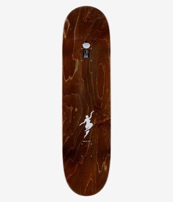Polar Team No Comply 8.5" Skateboard Deck (charcoal)