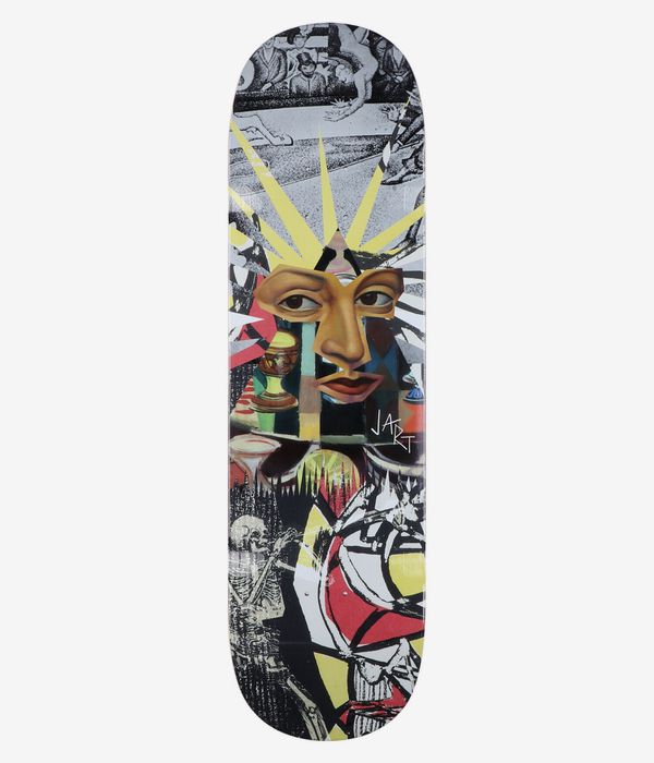 Jart New Order Twin Wheel Wells 8.5" Planche de skateboard (multi)