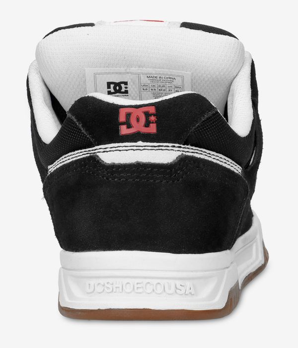 DC Stag Chaussure (black white red)