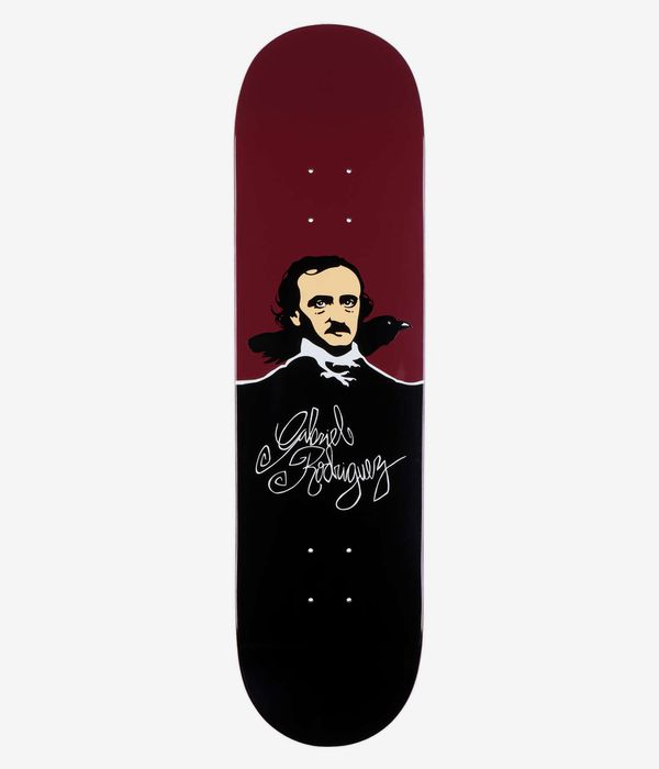 Chocolate Rodriguez Poe Reissue 8.25" Skateboard Deck (burgundy black)