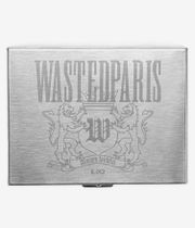 Wasted Paris Crest Metal Cigarette Case Acc. (silver)