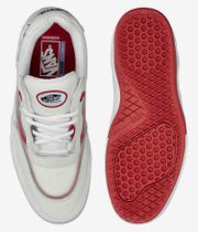 Vans Wayvee Leather Shoes (true white red)