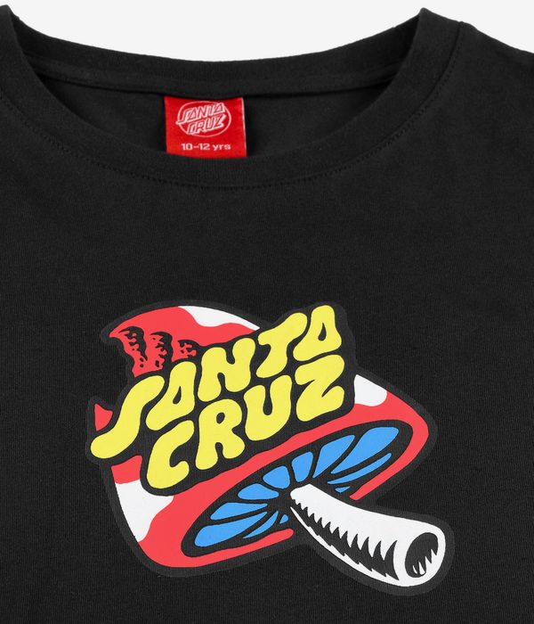 Santa Cruz Toadstool Dot T-Shirty kids (black)