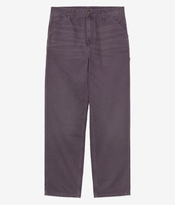 Carhartt WIP Single Knee Pant Organic Dearbon Pantalons (shale stone canvas)