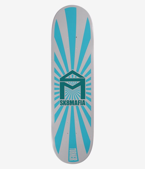 Sk8Mafia Turner Sun 8.25" Skateboard Deck (white blue)