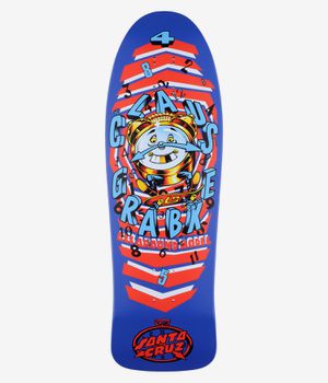 Santa Cruz Grabke All Around Reissue 9.89" Skateboard Deck (multi)