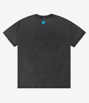 The Hundreds Y2K Bar Logo T-Shirt (wahsed black)