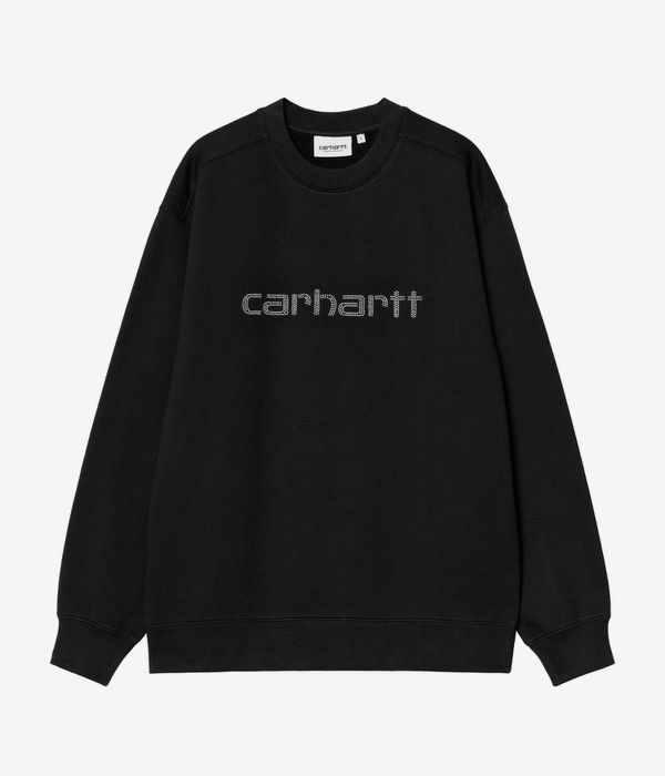 Carhartt WIP W' Rivet Script Sweatshirt women (black silver)