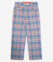 Carpet Company C-Star Plaid Jeans (baby blue)