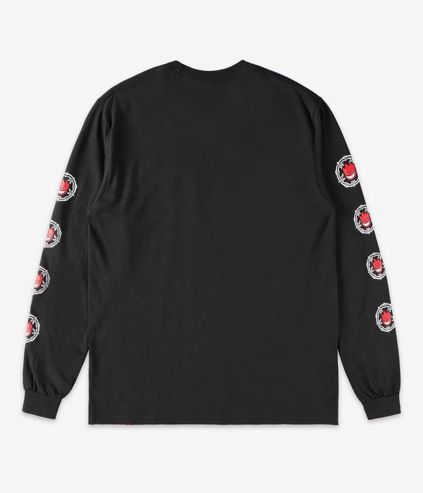 Spitfire Pentagram Drip Long sleeve (black red white)