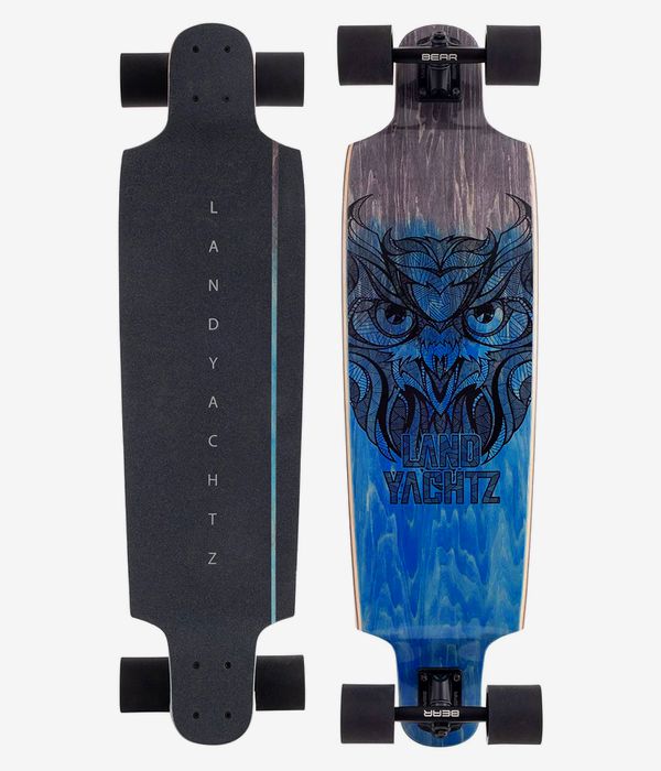 Landyachtz Top Cat 37" (93,9cm) Complete-Longboard (owl)