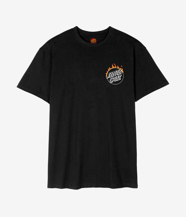 Santa Cruz Burnt Opus Oversized T-Shirt (black)