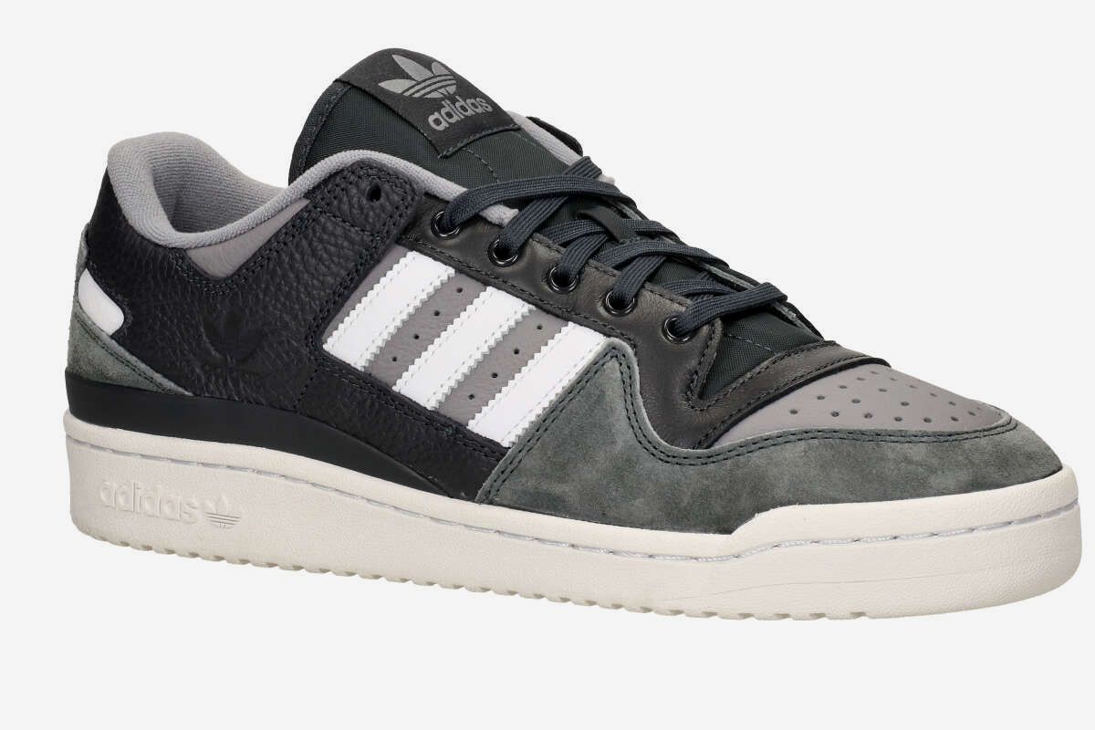 adidas Skateboarding Forum 84 Low ADV Shoes (carbon crystal white grey)