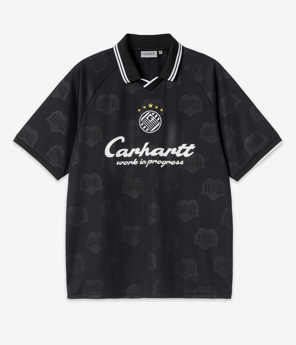 Carhartt WIP Terrace Football Jersey T-Shirt (black)