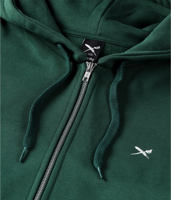 Iriedaily Mini Flag 2 Zip-Hoodie (bottle green)