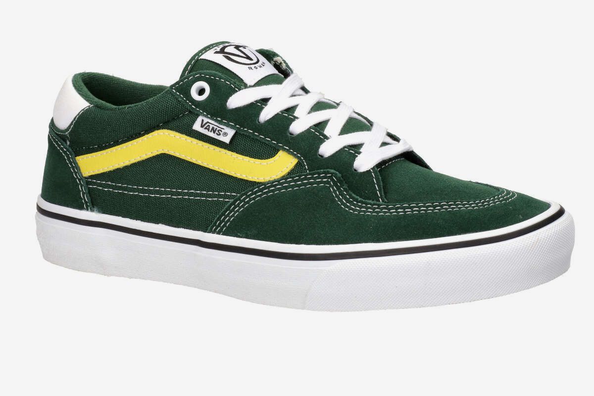 Vans Rowan Shoes (dark green yellow)