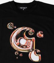 Carhartt WIP Solar Chrome C-Logo Organic T-Shirt (black)